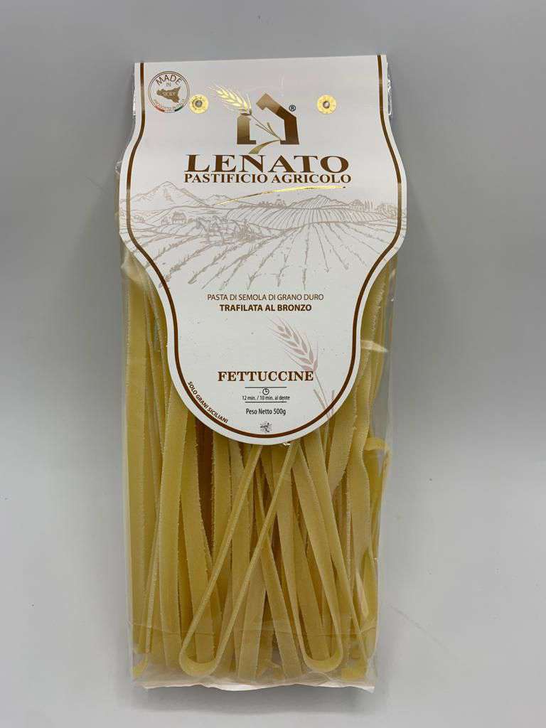 Fettuccine artigianale di grano duro convenzionale (10 Confezioni) - LENATO - I migliori prodotti Made in Italy da Fiera di Monza Shop - Solo 29€! Acquista subito su Fiera di Monza Shop!