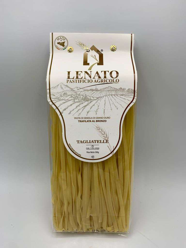 Tagliatelle artigianali di grano duro convenzionale (10 Confezioni) - LENATO - I migliori prodotti Made in Italy da Fiera di Monza Shop - Solo 29€! Acquista subito su Fiera di Monza Shop!