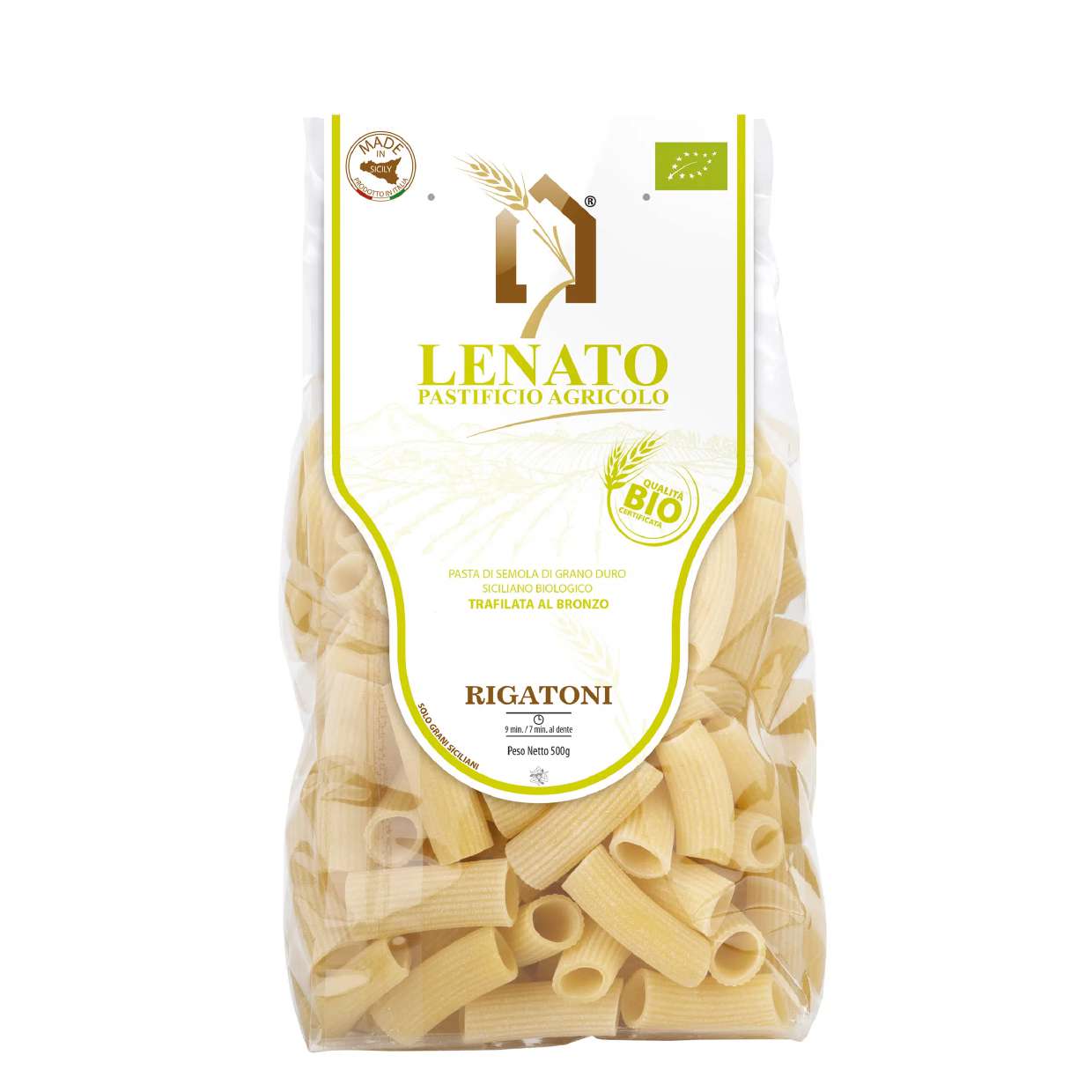Rigatoni biologici artiganali (10 Confezioni) - LENATO - I migliori prodotti Made in Italy da Fiera di Monza Shop - Solo 32€! Acquista subito su Fiera di Monza Shop!