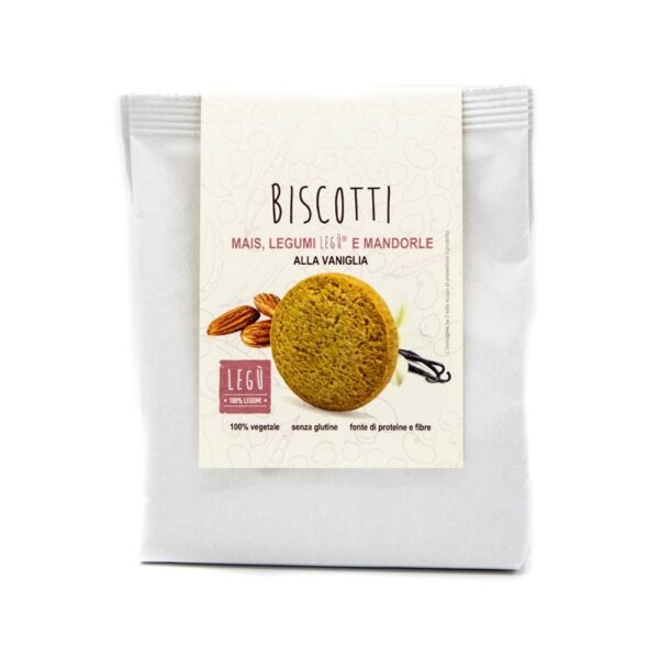 BISCOTTI LEGUMI, VANIGLIA E MANDORLE (5 Confezioni) - LEGU' - I migliori prodotti Made in Italy da Fiera di Monza Shop - Solo 29.50€! Acquista subito su Fiera di Monza Shop!