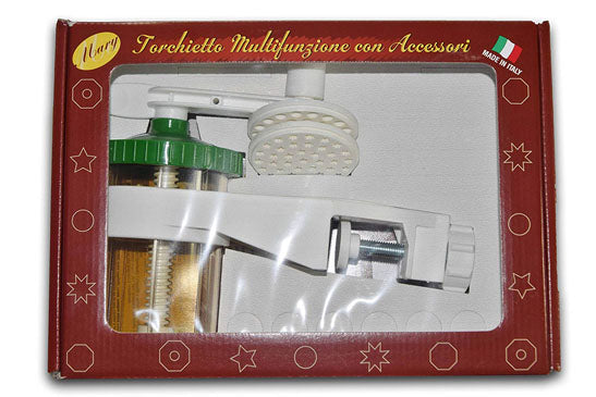 KIT TORCHIETTO MULTIFUNZIONE, SUPPORTO + 3 FILIERE - Confezione da 2 - I migliori prodotti Made in Italy da Fiera di Monza Shop - Solo 51.60€! Acquista subito su Fiera di Monza Shop!
