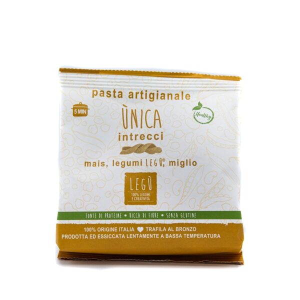 PASTA ÙNICA MAIS, LEGUMI E MIGLIO (6 Confezioni) - LEGU' - I migliori prodotti Made in Italy da Fiera di Monza Shop - Solo 29.40€! Acquista subito su Fiera di Monza Shop!