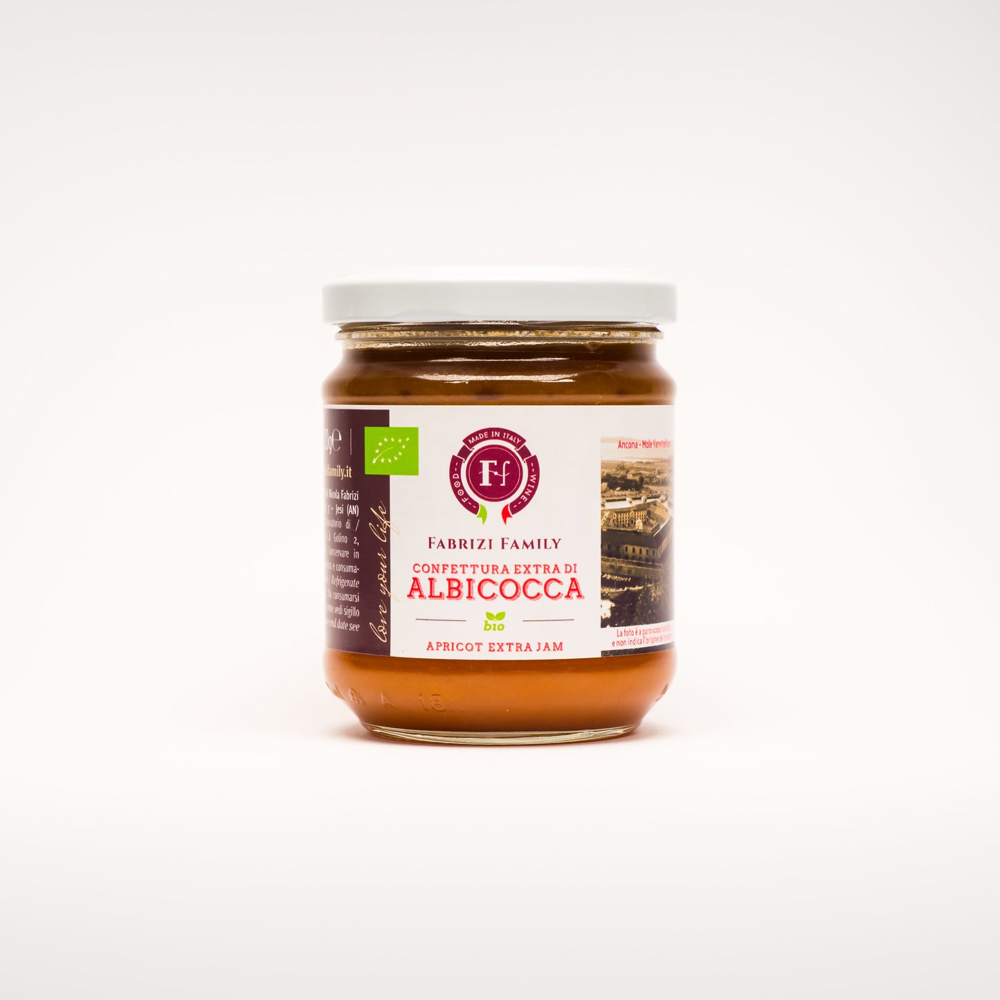 Confettura Extra di Albicocca 220g BIOLOGICA - FABRIZI FAMILY - Confezione da 6 - I migliori prodotti Made in Italy da Fiera di Monza Shop - Solo 33€! Acquista subito su Fiera di Monza Shop!