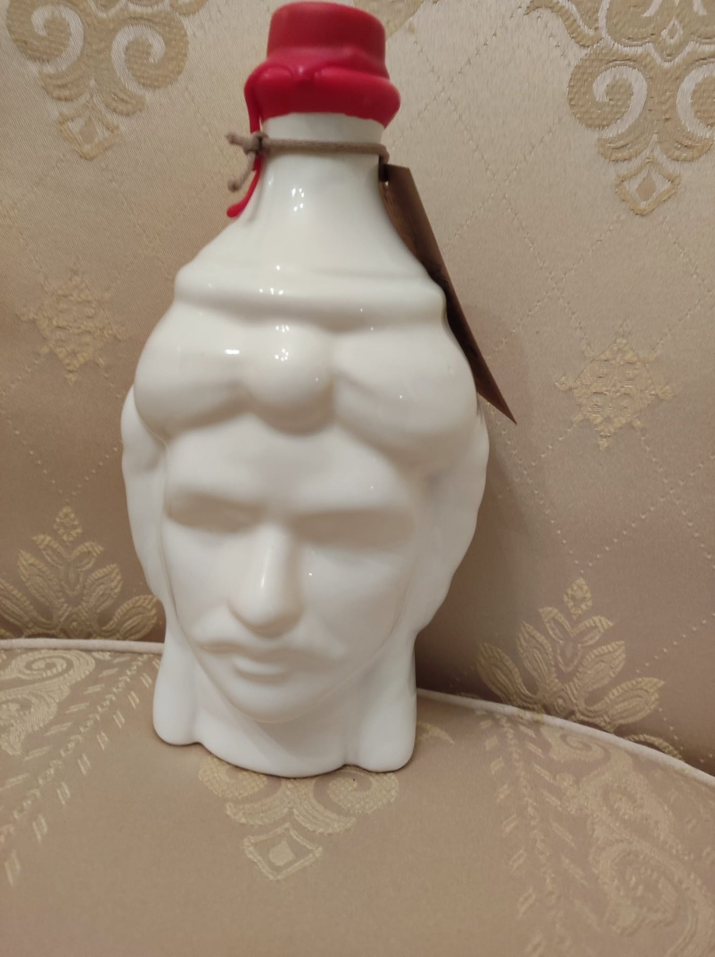 Testa di Moro in Ceramica di Caltagirone - Bianca/Nera - Olivicola Spinnato - I migliori prodotti Made in Italy da Fiera di Monza Shop - Solo 36€! Acquista subito su Fiera di Monza Shop!