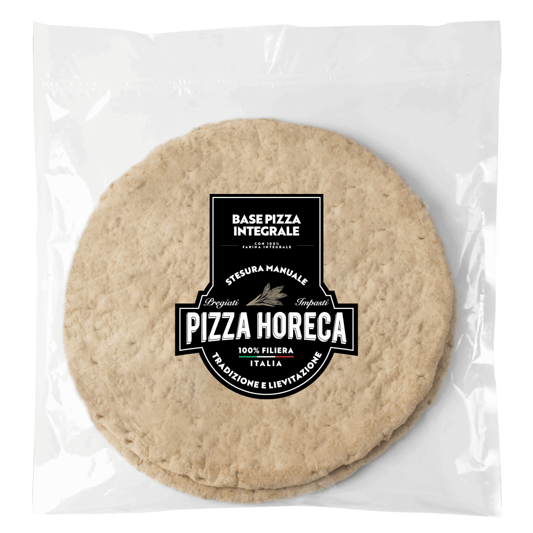 BASE PIZZA INTEGRALE 100% -Filiera Italia - CHIARAZZO - Confezione da 40pz - I migliori prodotti Made in Italy da Fiera di Monza Shop - Solo 50€! Acquista subito su Fiera di Monza Shop!