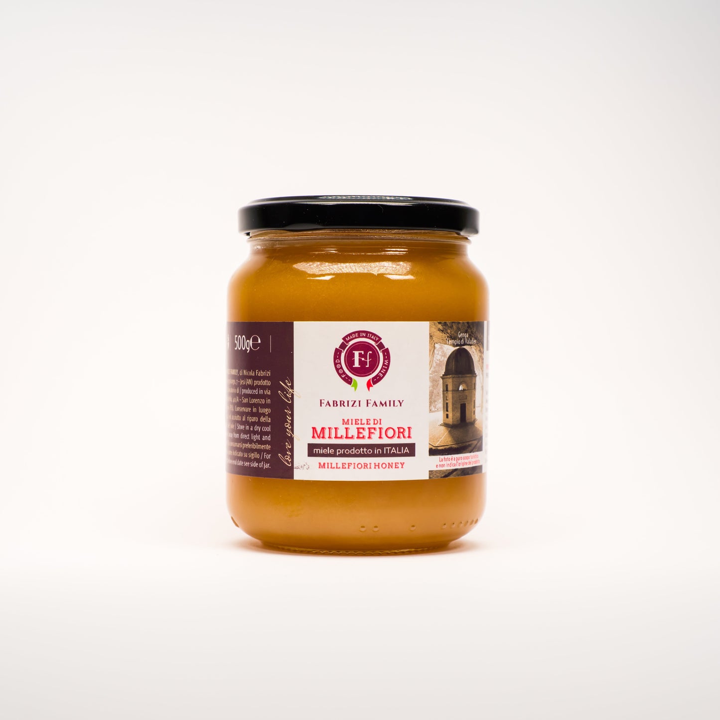 Miele Millefiori 500g - FABRIZI FAMILY - Confezione da 4 - I migliori prodotti Made in Italy da Fiera di Monza Shop - Solo 30€! Acquista subito su Fiera di Monza Shop!
