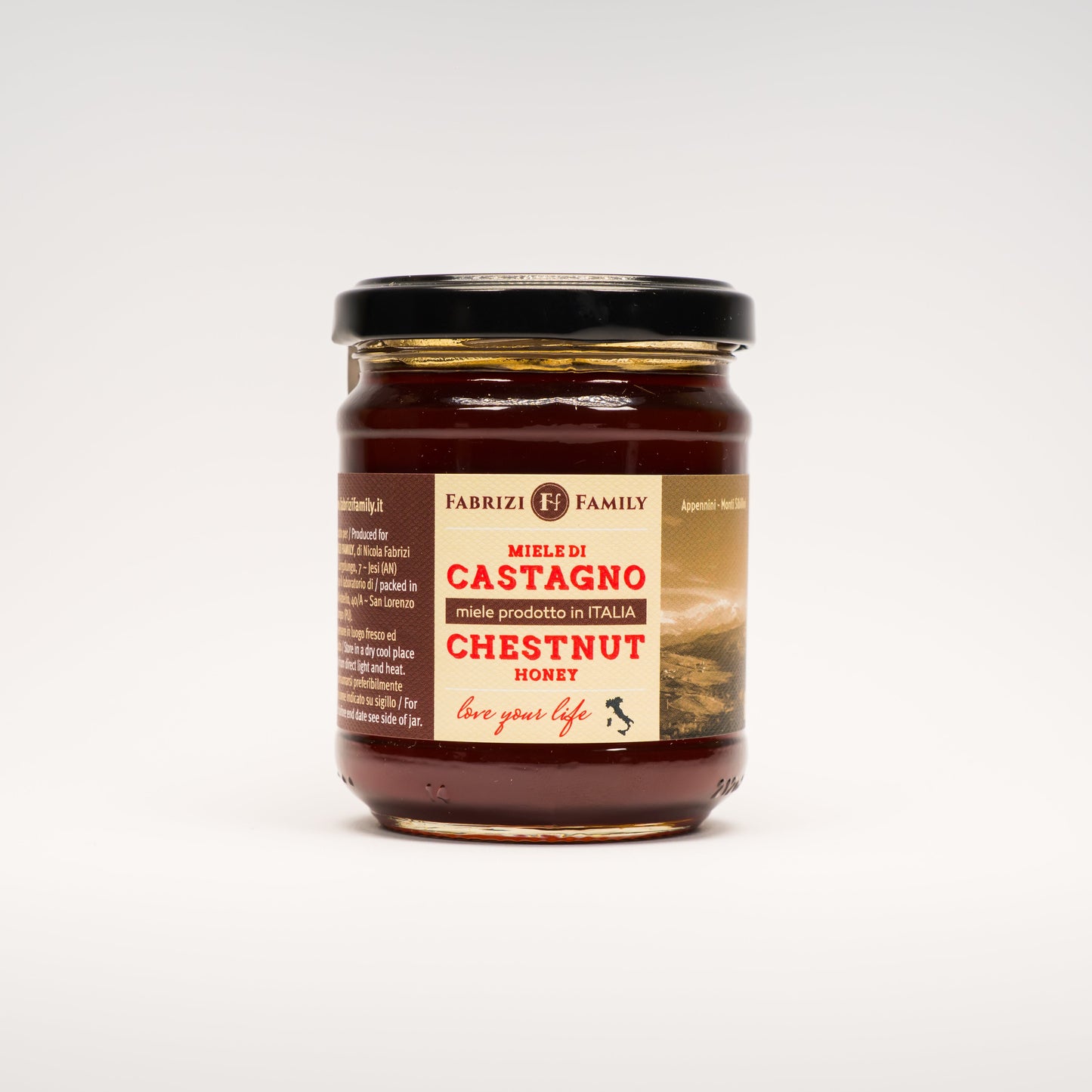 Miele di Castagno 250g - FABRIZI FAMILY - Confezione da 4 - I migliori prodotti Made in Italy da Fiera di Monza Shop - Solo 28€! Acquista subito su Fiera di Monza Shop!