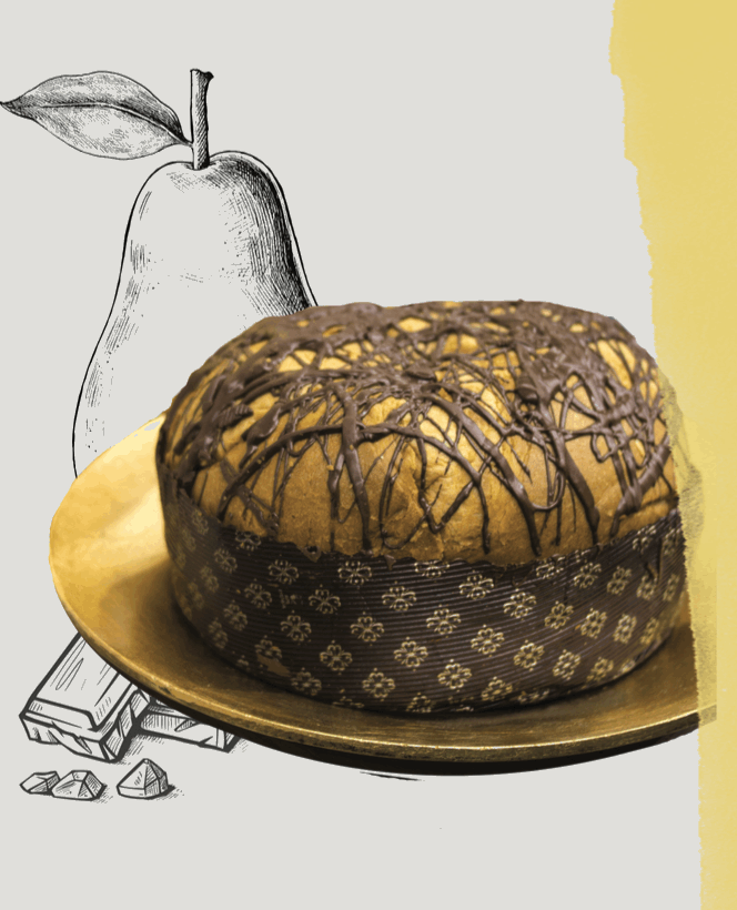 Panettone Pera e Cioccolato - 1 kg - I migliori prodotti Made in Italy da Fiera Monza e Brianza SHOP - Solo 30€! Acquista subito su Fiera di Monza Shop!