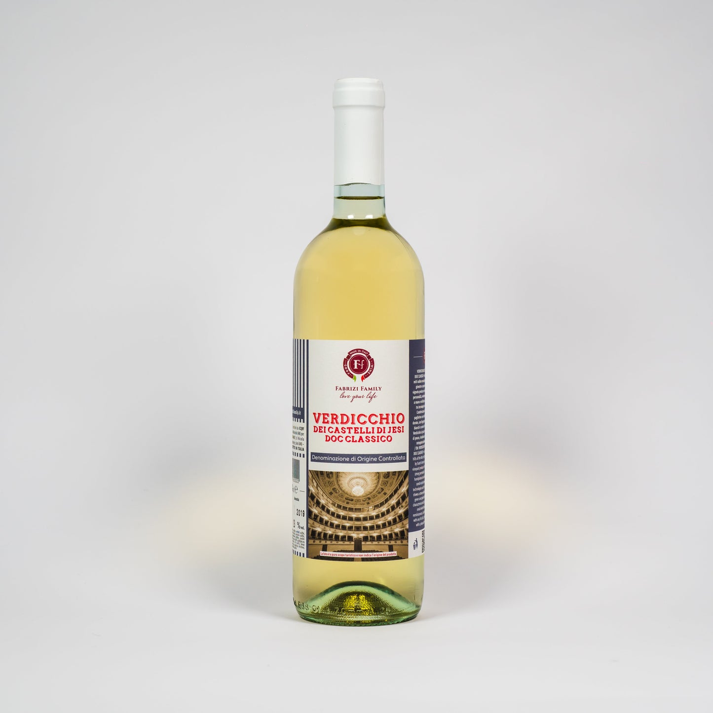 Verdicchio dei Castelli di Jesi DOC Classico - FABRIZI FAMILY - 4 Bottiglie - I migliori prodotti Made in Italy da Fiera di Monza Shop - Solo 36€! Acquista subito su Fiera di Monza Shop!