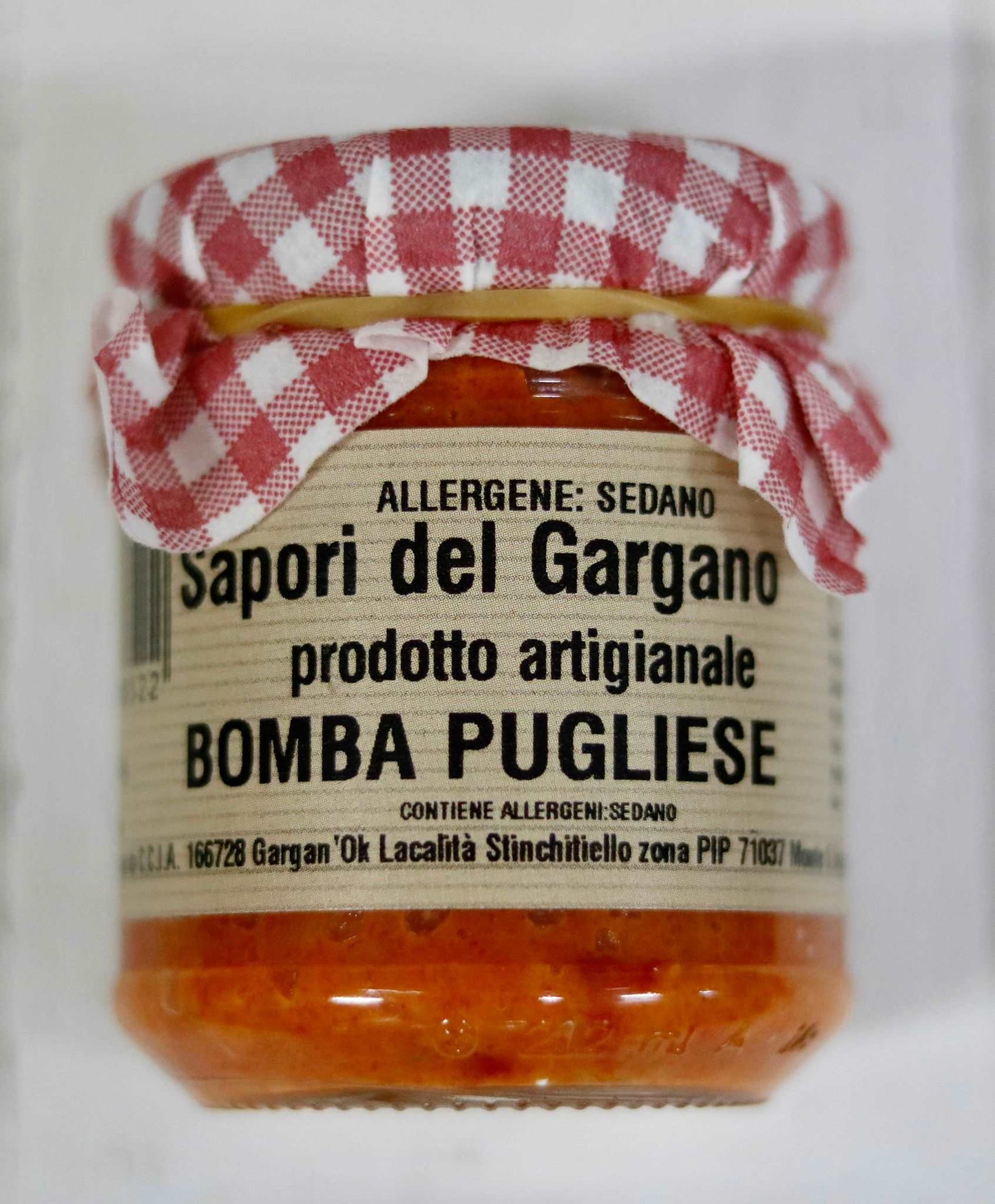 BOMBA PUGLIESE 180 GR - 5 Vasetti - I migliori prodotti Made in Italy da Fiera di Monza Shop - Solo 29.95€! Acquista subito su Fiera di Monza Shop!