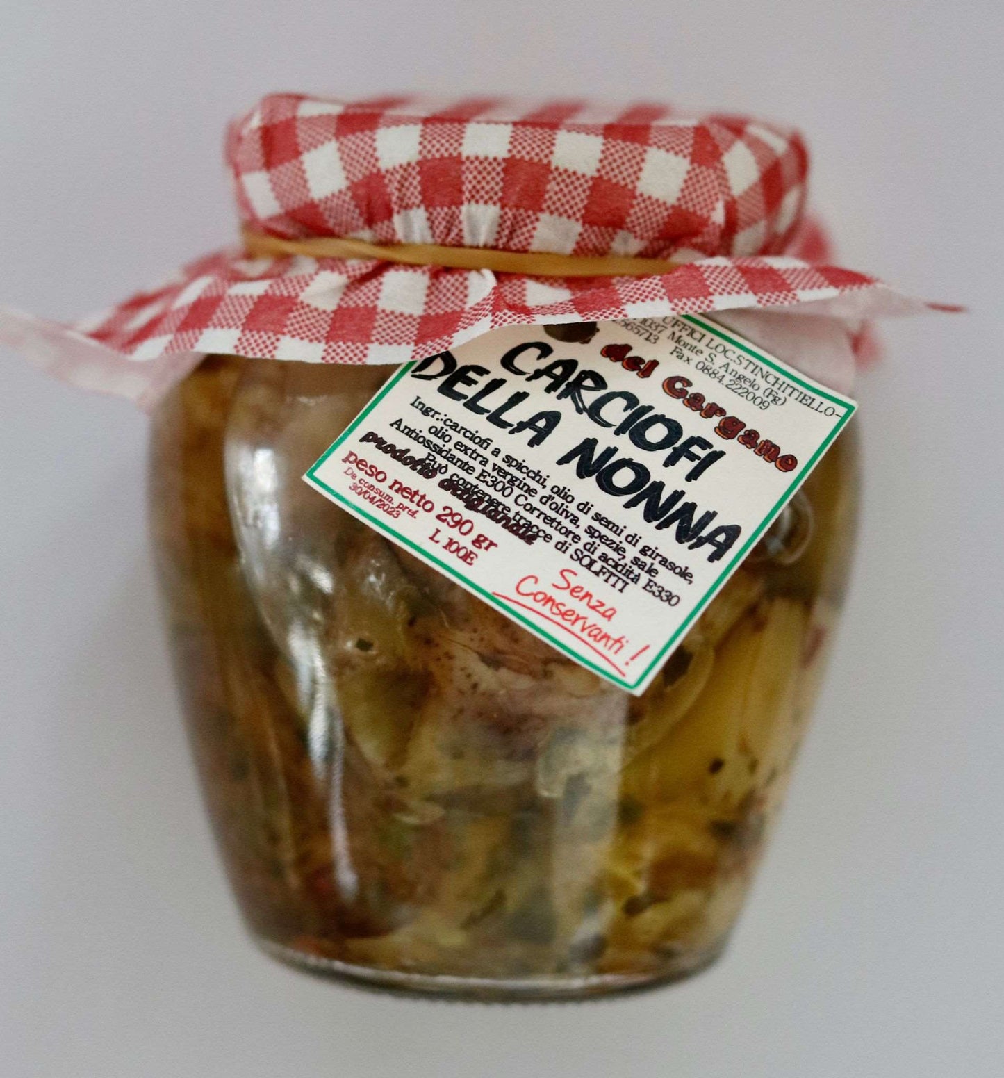 CARCIOFI DELLA NONNA 290 GR - 4 Vasetti - I migliori prodotti Made in Italy da Fiera di Monza Shop - Solo 28.60€! Acquista subito su Fiera di Monza Shop!