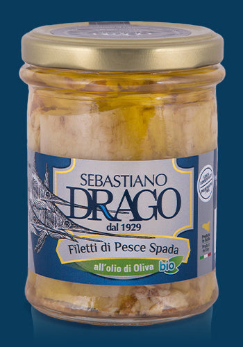 Filetti di PesceSpada in olio di oliva Bio - I migliori prodotti Made in Italy da Fiera di Monza Shop - Solo 10€! Acquista subito su Fiera di Monza Shop!