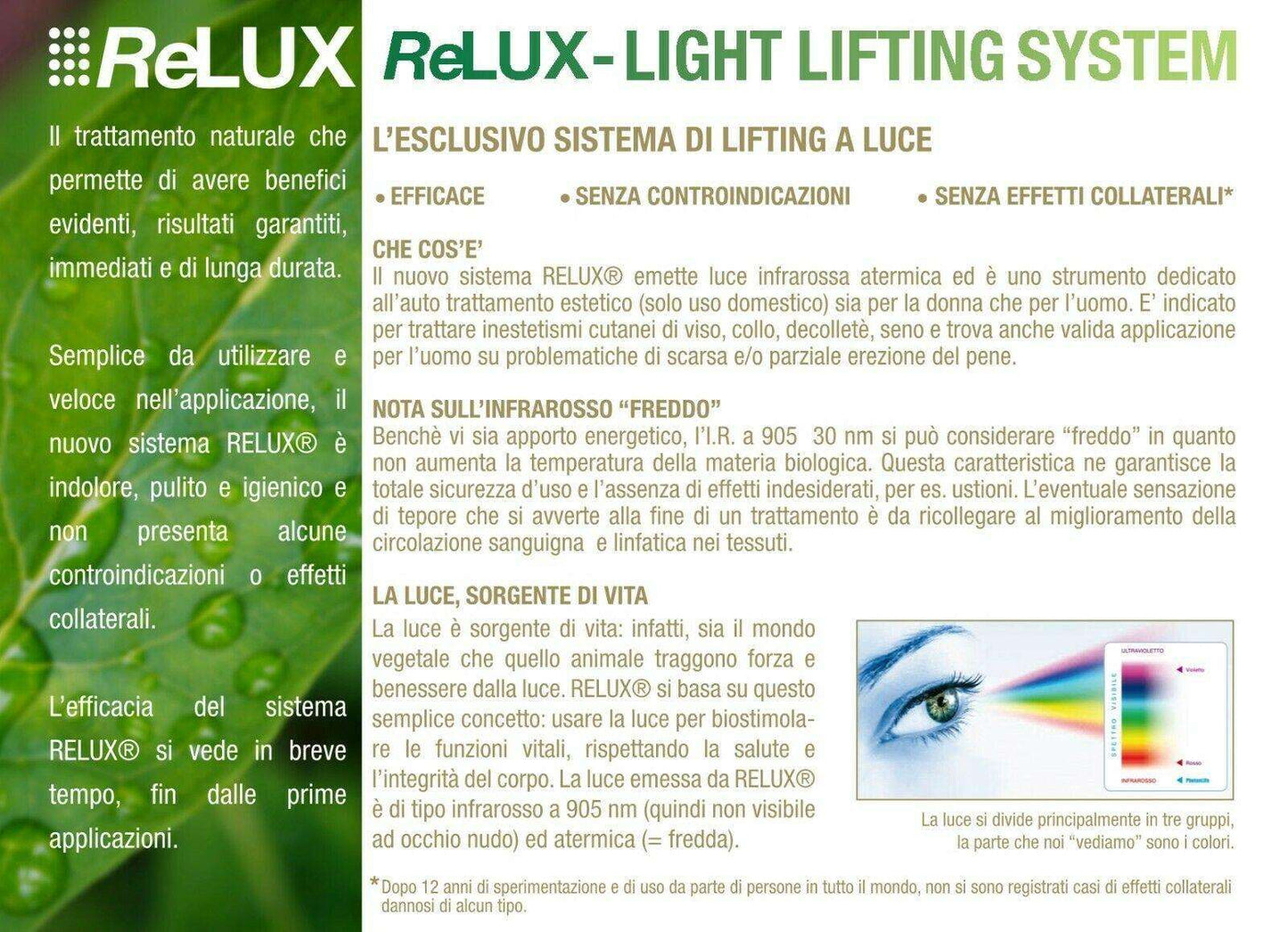 Photonlife RELUX Self Beauty - Massaggio Sportivo & Lifting Naturale - I migliori prodotti Made in Italy da Fiera di Monza Shop - Solo 289€! Acquista subito su Fiera di Monza Shop!