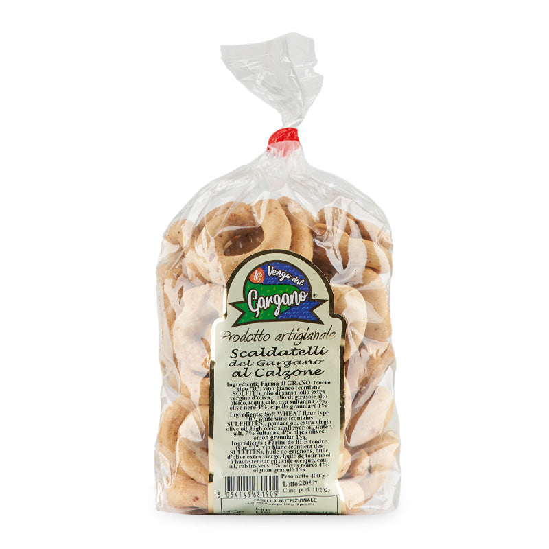 Taralli Scaldatelli, ricetta pugliese Diversi gusti 400g - Box 12 confezioni - I migliori prodotti Made in Italy da Fiera di Monza Shop - Solo 47.40€! Acquista subito su Fiera di Monza Shop!