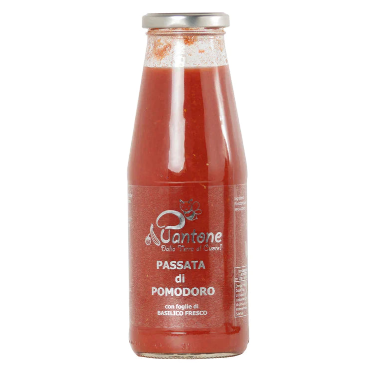 PASSATA DI POMODORO con foglie di basilico fresco - PANTONE - 10 Bottiglie - I migliori prodotti Made in Italy da Fiera di Monza Shop - Solo 35€! Acquista subito su Fiera di Monza Shop!