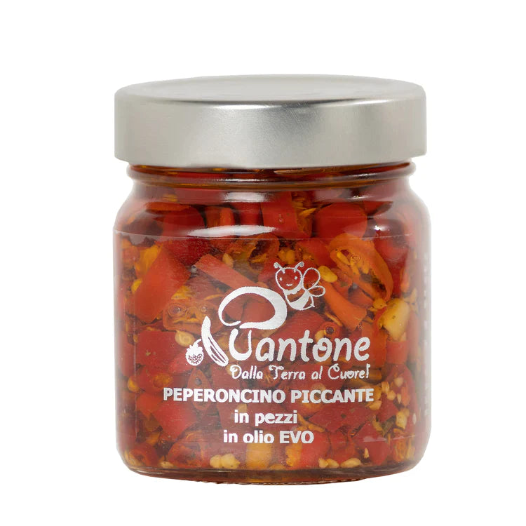 PEPERONCINO PICCANTE IN PEZZI IN OLIO EVO - PANTONE - I migliori prodotti Made in Italy da Fiera di Monza Shop - Solo 30€! Acquista subito su Fiera di Monza Shop!