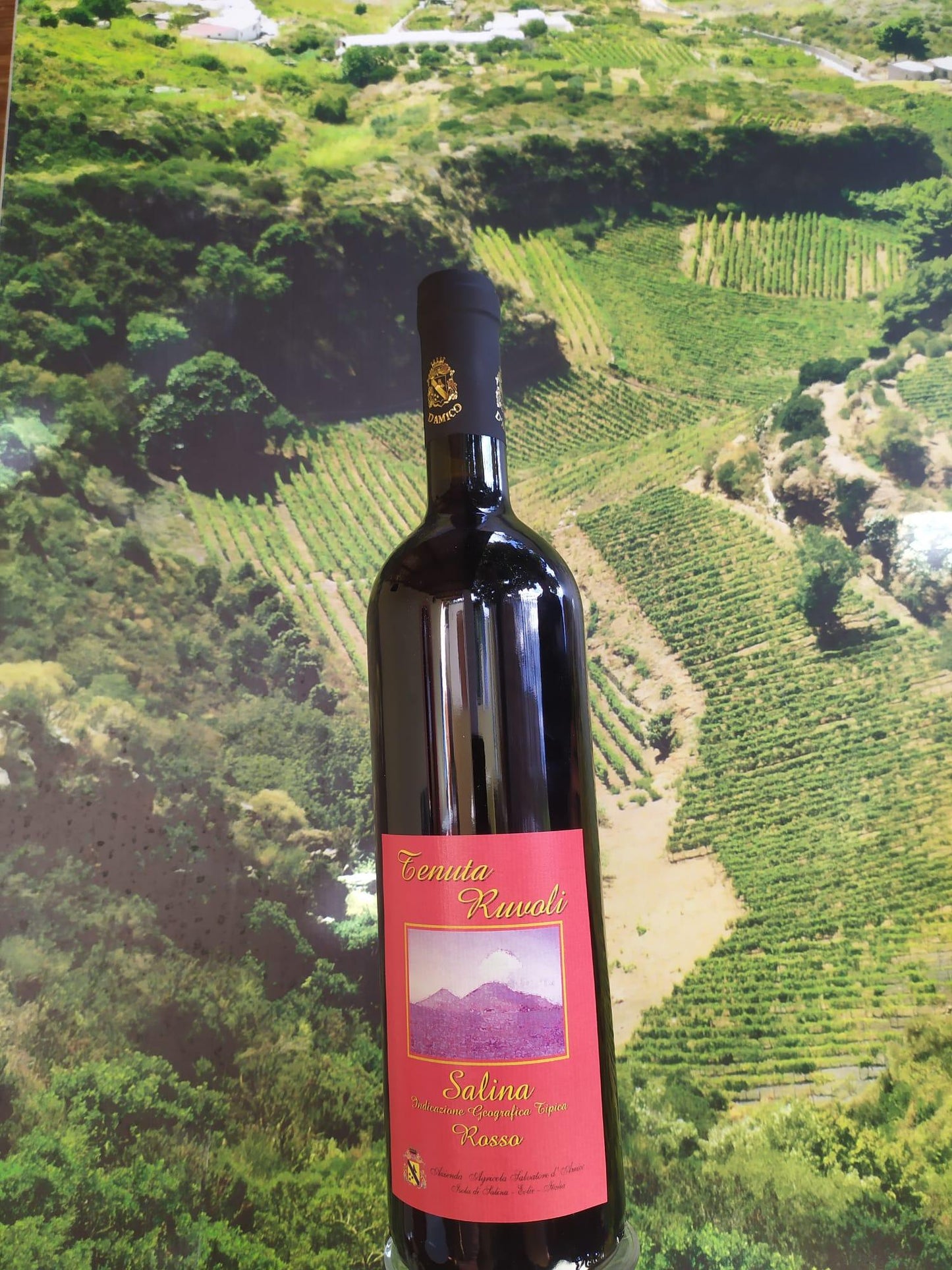 Vino SALINA ROSSO IGP BIO "Tenuta Ruvoli" (2017) - I migliori prodotti Made in Italy da Fiera Monza e Brianza Shop - Solo 20€! Acquista subito su Fiera di Monza Shop!