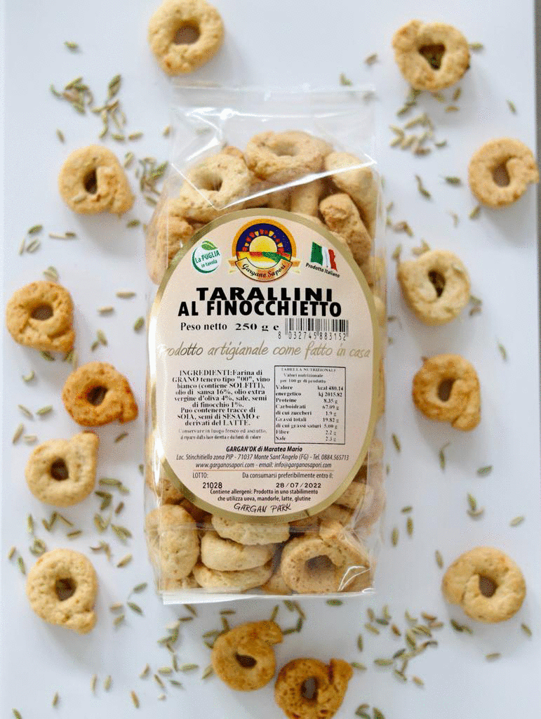 TARALLI SALATI 250 GR - 15 Pacchetti - I migliori prodotti Made in Italy da Fiera di Monza Shop - Solo 34€! Acquista subito su Fiera di Monza Shop!