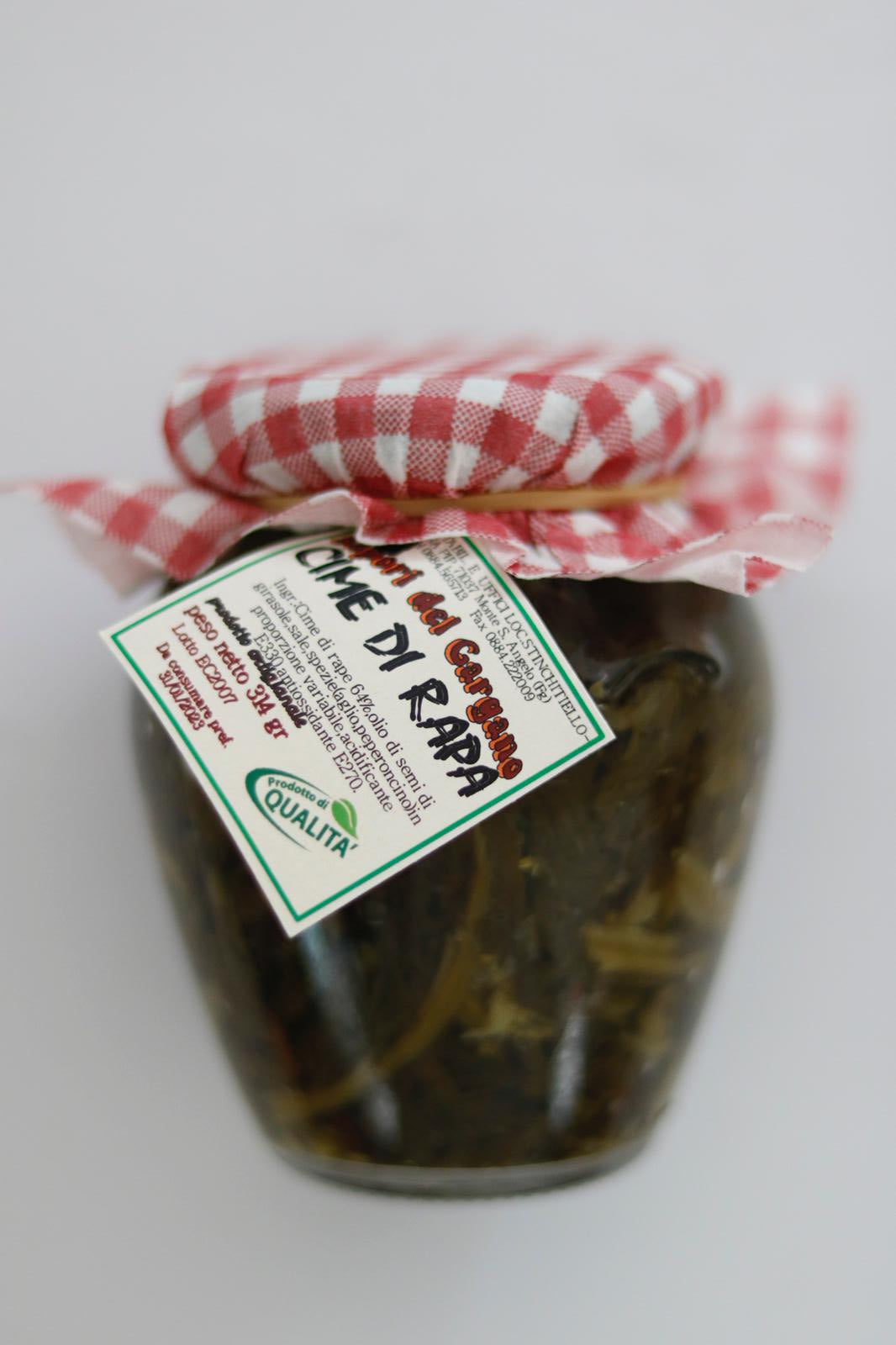 CIME DI RAPA INTERE 314 GR - 3 Vasetti - I migliori prodotti Made in Italy da Fiera di Monza Shop - Solo 26.95€! Acquista subito su Fiera di Monza Shop!