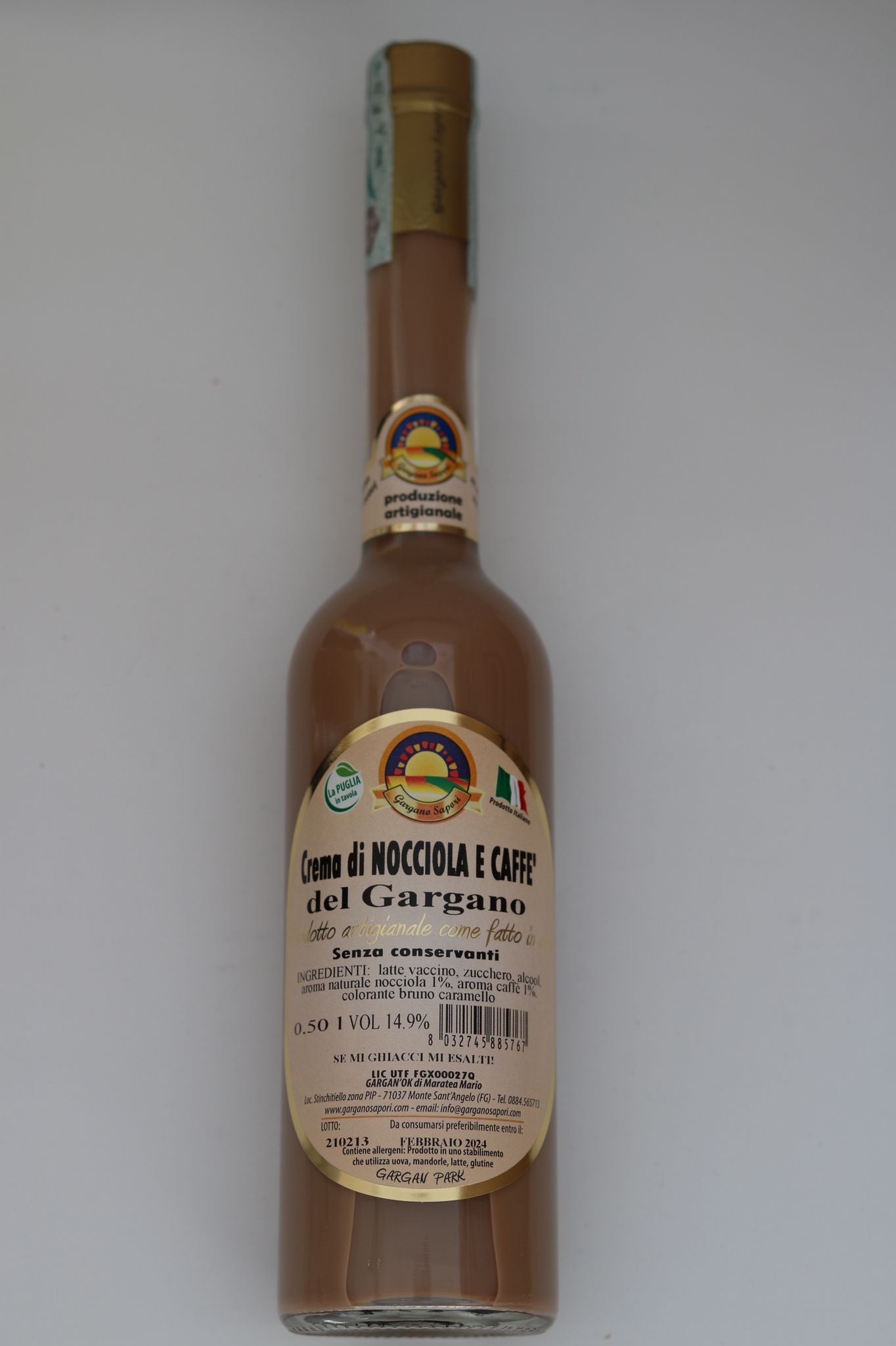 CREMA DI LIQUORE AL GUSTO NOCCIOLA E CAFFE’ 500 ML - 2 Bottiglie - I migliori prodotti Made in Italy da Fiera di Monza Shop - Solo 27.90€! Acquista subito su Fiera di Monza Shop!