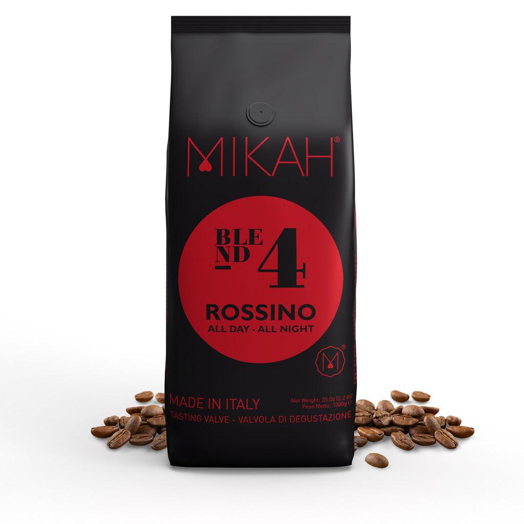 Caffè MIKAH - Rossino N.4 – 1kg Caffè Americano / Filtro - Confezione da 2 - I migliori prodotti Made in Italy da Fiera di Monza Shop - Solo 34.80€! Acquista subito su Fiera di Monza Shop!