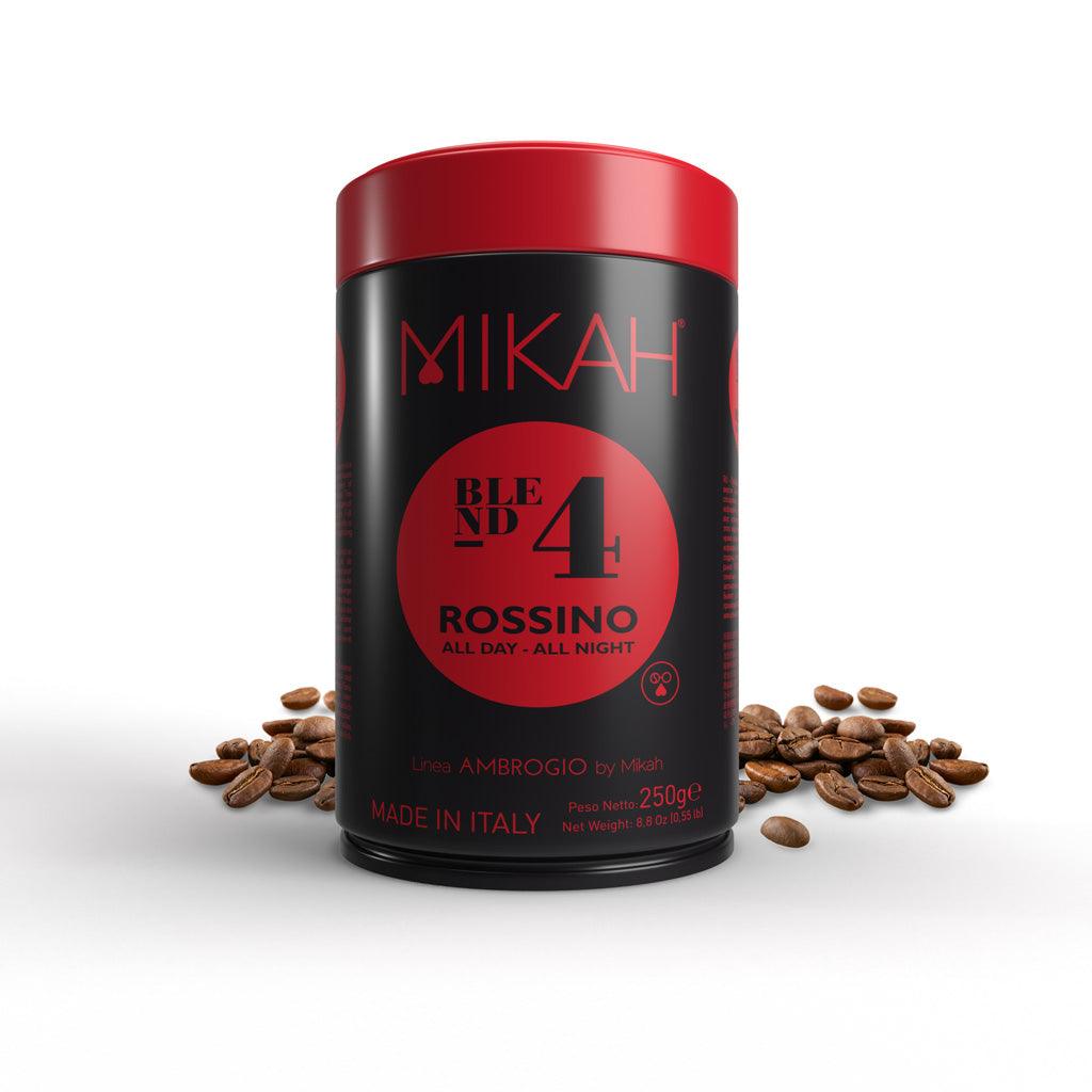 Caffè MIKAH - Rossino N.4 – 250gr Caffè Americano / Filtro - I migliori prodotti Made in Italy da Fiera di Monza Shop - Solo 30€! Acquista subito su Fiera di Monza Shop!