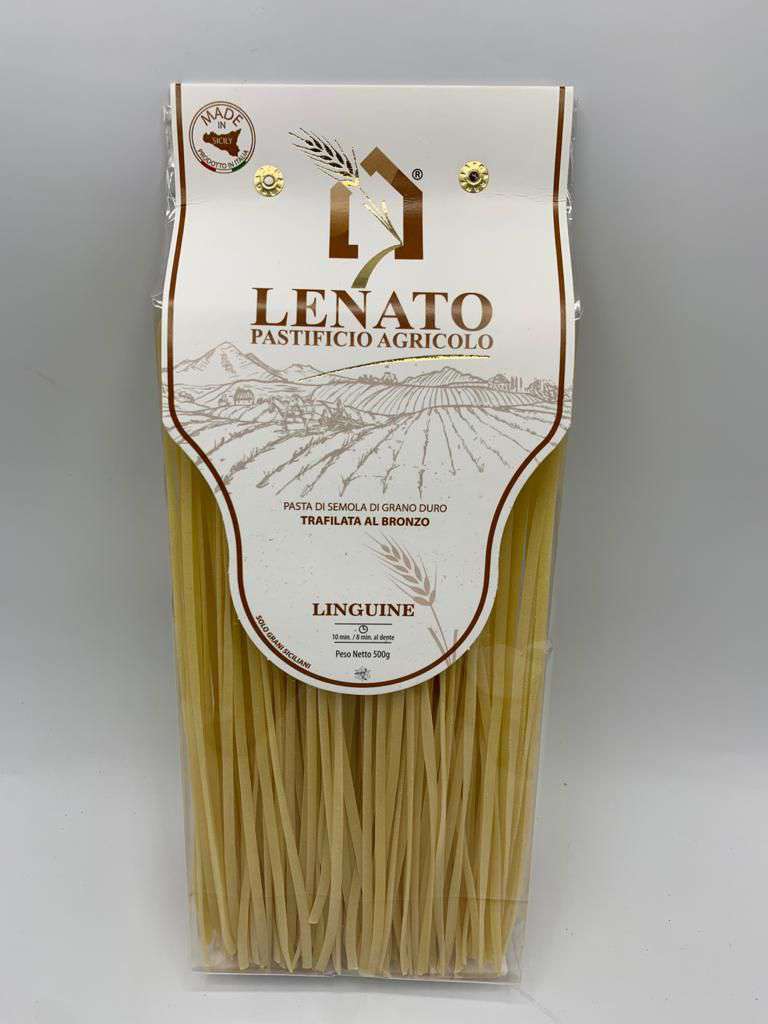 Linguine artigianali di grano duro convenzionale (10 Confezioni) - LENATO - I migliori prodotti Made in Italy da Fiera di Monza Shop - Solo 29€! Acquista subito su Fiera di Monza Shop!