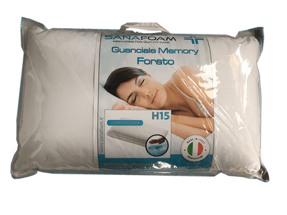 Guanciale Saponetta Memory Foam - SANAFOAM - I migliori prodotti Made in Italy da Fiera di Monza Shop - Solo 38€! Acquista subito su Fiera di Monza Shop!