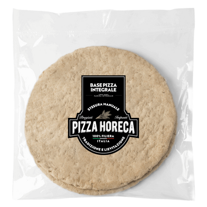 BASE PIZZA INTEGRALE 100% -Filiera Italia - CHIARAZZO - Confezione da 40pz - I migliori prodotti Made in Italy da Fiera di Monza Shop - Solo 50€! Acquista subito su Fiera di Monza Shop!