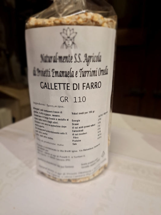 Gallette di farro - I migliori prodotti Made in Italy da Fiera di Monza Shop - Solo 2.50€! Acquista subito su Fiera di Monza Shop!