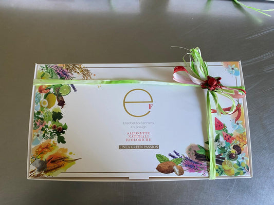 SAPONETTE NATURALI CONFEZIONE REGALO da 8 pz