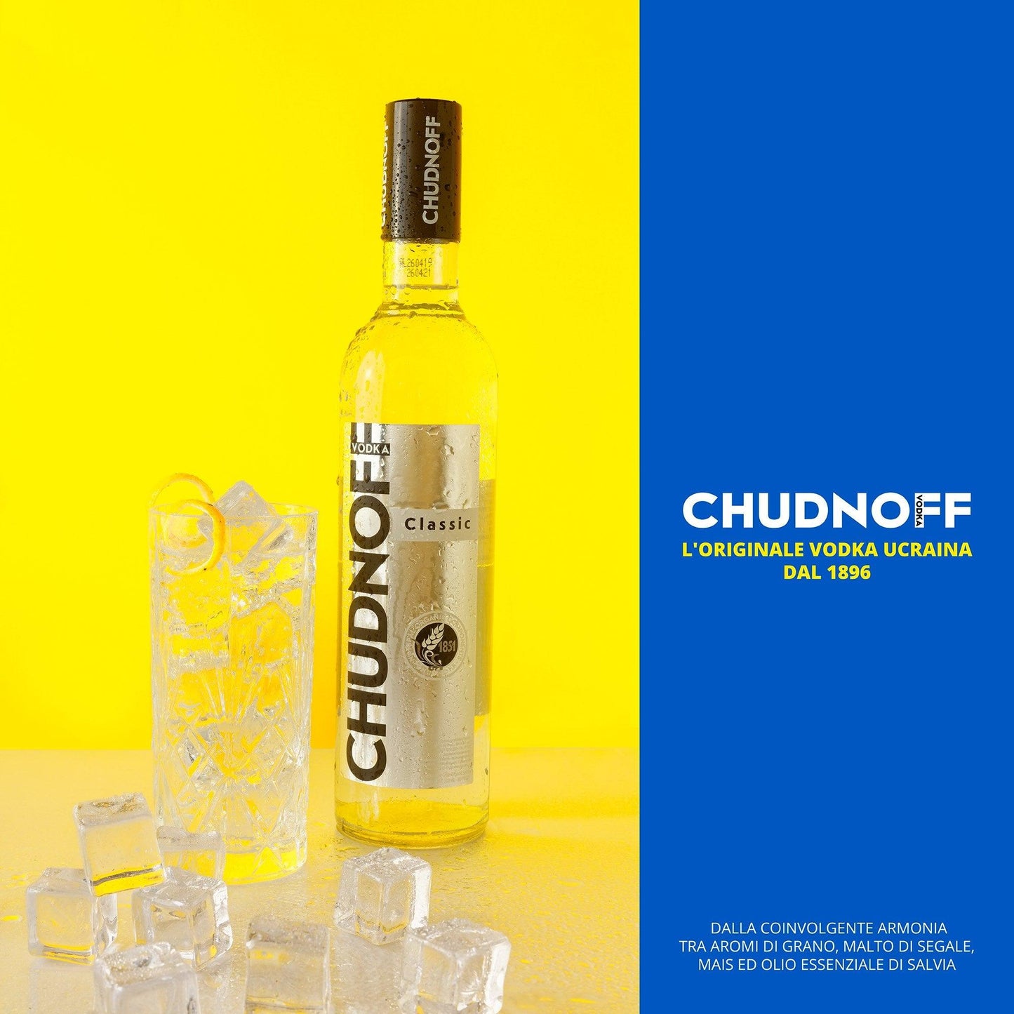 Vodka "Chudnoff" Classic - 2 Bottiglie - I migliori prodotti Made in Italy da Fiera Monza e Brianza Shop - Solo 30€! Acquista subito su Fiera di Monza Shop!