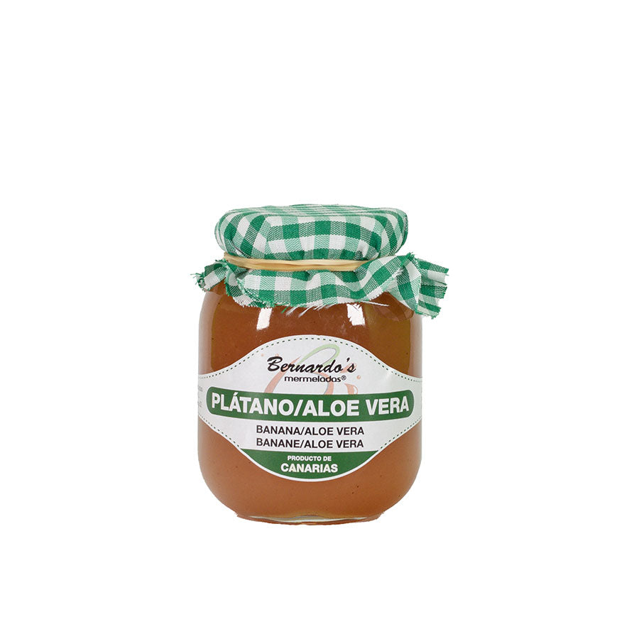 Marmellata di Banana e Aloe Vera - Bernardo's - I migliori prodotti Made in Italy da Fiera di Monza Shop - Solo 8.50€! Acquista subito su Fiera di Monza Shop!
