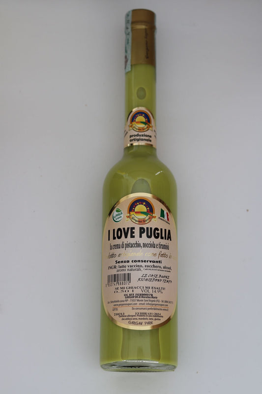 CREMA DI LIQUORE I LOVE PUGLIA 500 ML - 2 Bottiglie - I migliori prodotti Made in Italy da Fiera di Monza Shop - Solo 27.90€! Acquista subito su Fiera di Monza Shop!