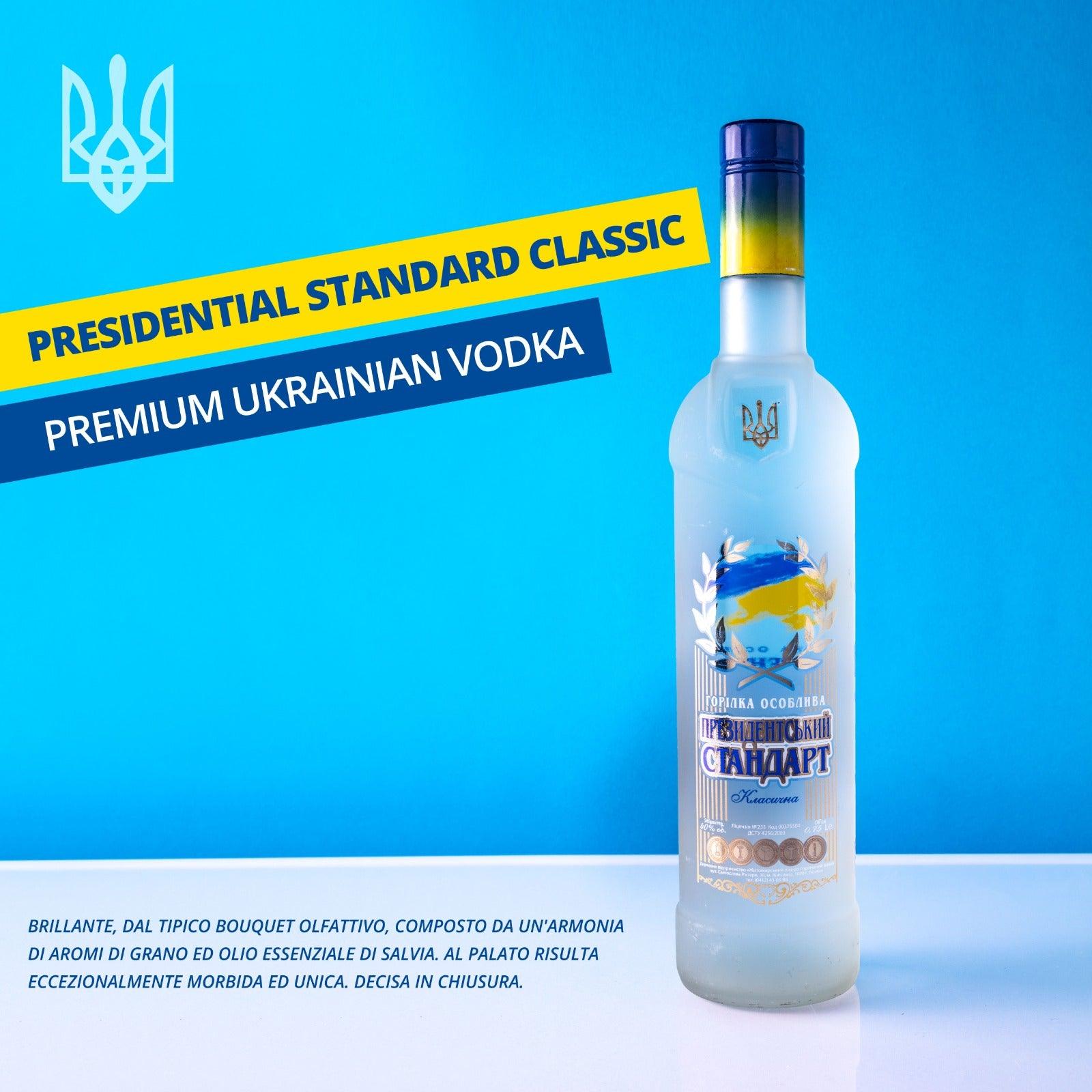 Vodka “Presidential Standart” classic - I migliori prodotti Made in Italy da Fiera Monza e Brianza Shop - Solo 29€! Acquista subito su Fiera di Monza Shop!