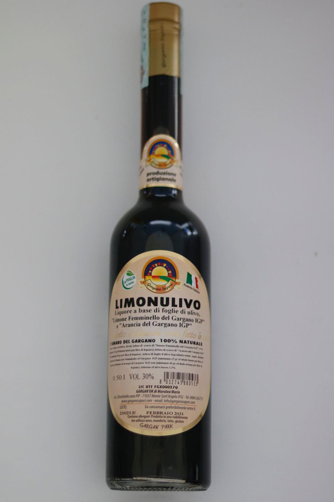 LIQUORE LIMONULIVO DEL GARGANO 500 ML - 2 Bottiglie - I migliori prodotti Made in Italy da Fiera di Monza Shop - Solo 27.90€! Acquista subito su Fiera di Monza Shop!