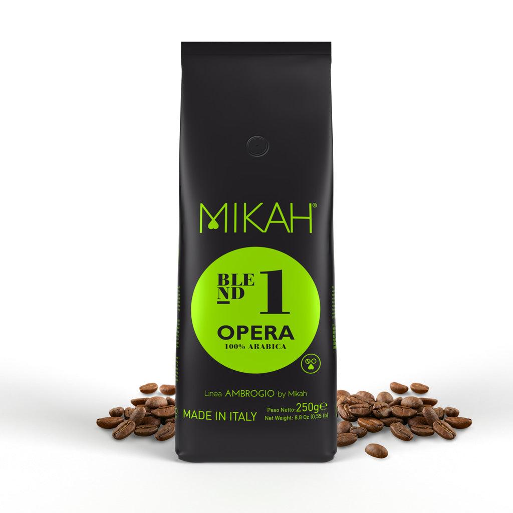 Caffè MIKAH - Opera N.1 – 250gr 100% Arabica - I migliori prodotti Made in Italy da Fiera di Monza Shop - Solo 4.50€! Acquista subito su Fiera di Monza Shop!
