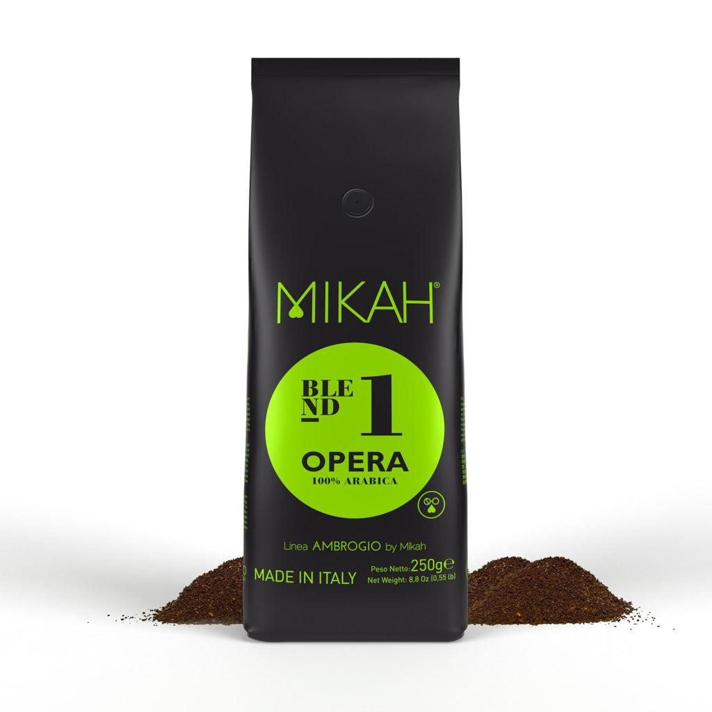 Caffè MIKAH - Opera N.1 – 250gr 100% Arabica - I migliori prodotti Made in Italy da Fiera di Monza Shop - Solo 4.50€! Acquista subito su Fiera di Monza Shop!