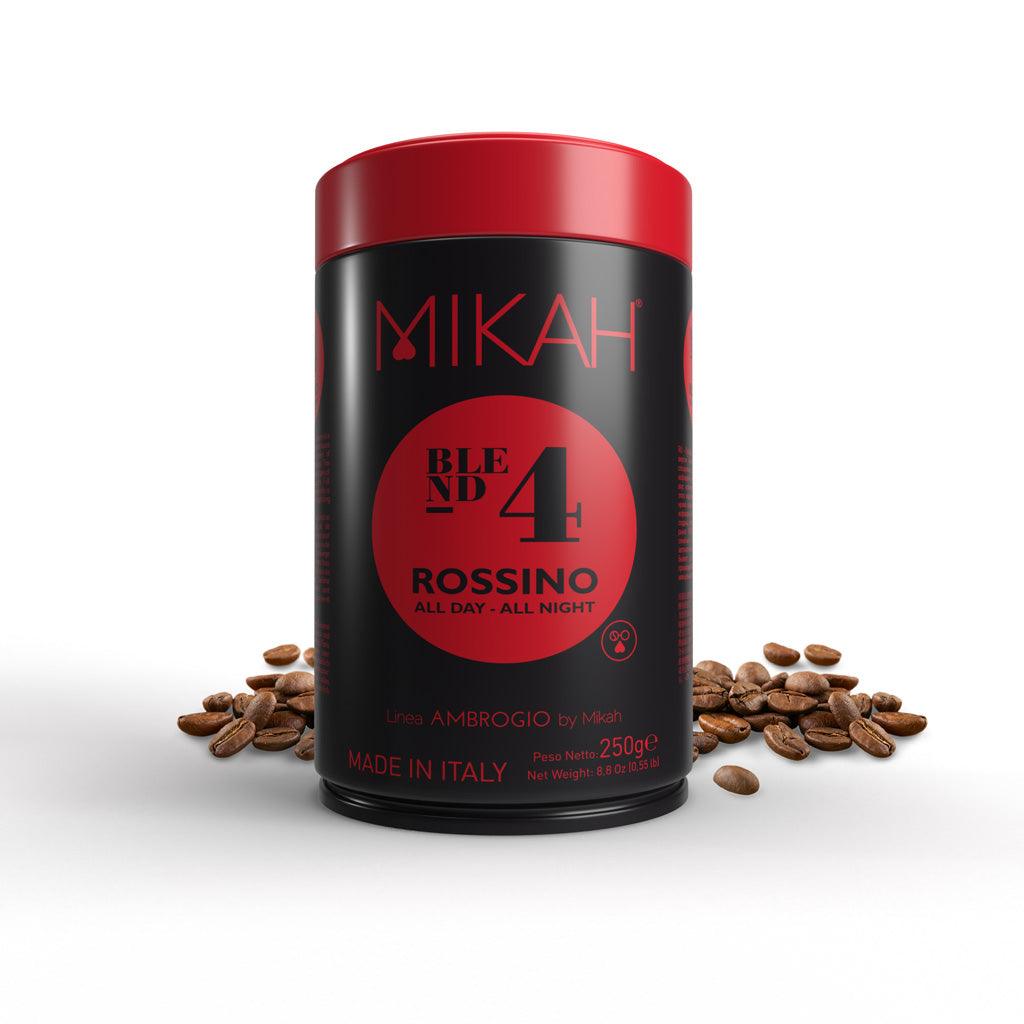 Caffè MIKAH - Rossino N.4 – 250gr Caffè Americano / Filtro - I migliori prodotti Made in Italy da Fiera di Monza Shop - Solo 6€! Acquista subito su Fiera di Monza Shop!