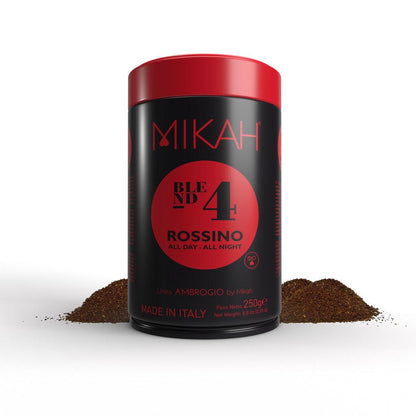 Caffè MIKAH - Rossino N.4 – 250gr Caffè Americano / Filtro - I migliori prodotti Made in Italy da Fiera di Monza Shop - Solo 30€! Acquista subito su Fiera di Monza Shop!