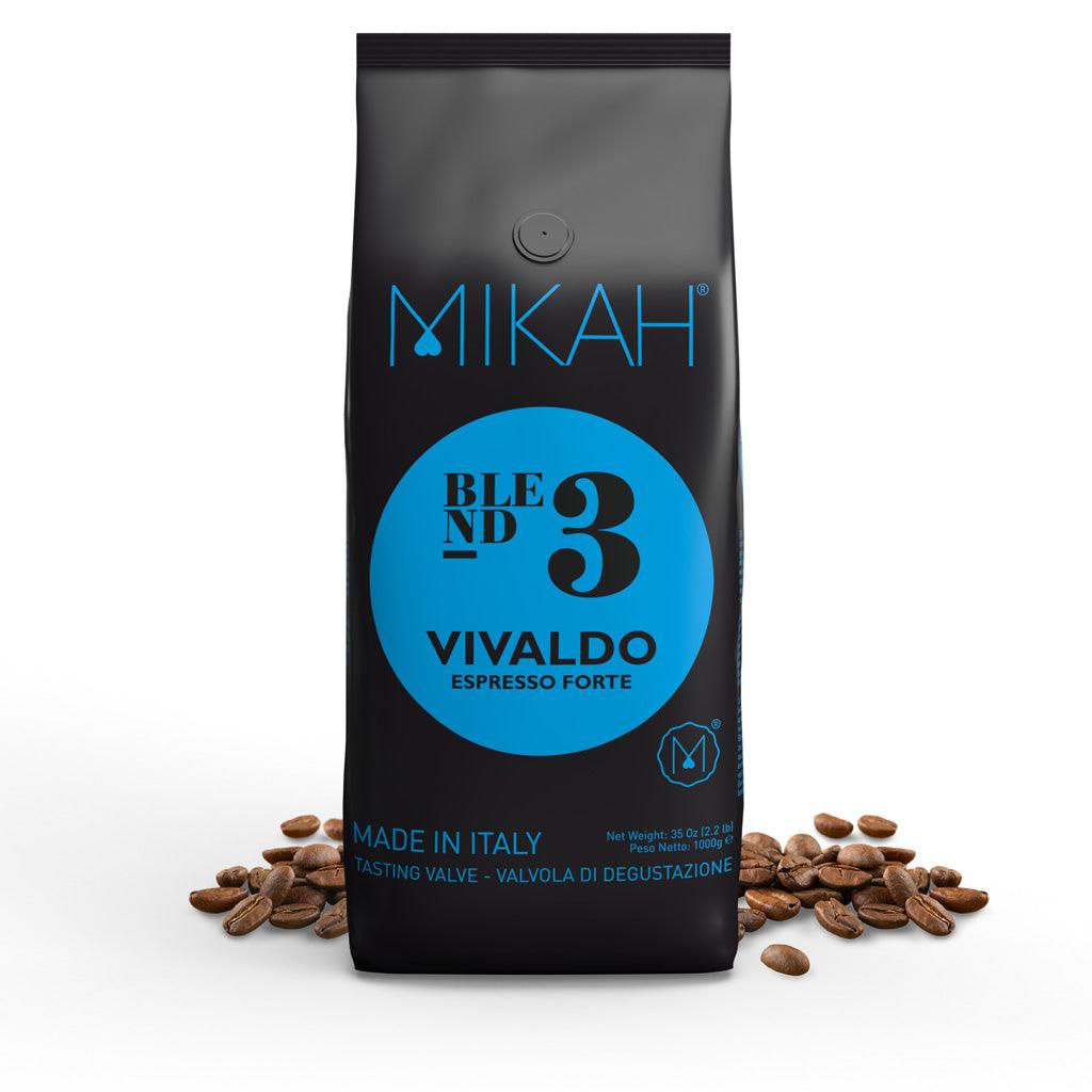 Caffè MIKAH - Vivaldo N.3 – 1kg Espresso Classico - 2 Confezioni - I migliori prodotti Made in Italy da Fiera di Monza Shop - Solo 30€! Acquista subito su Fiera di Monza Shop!
