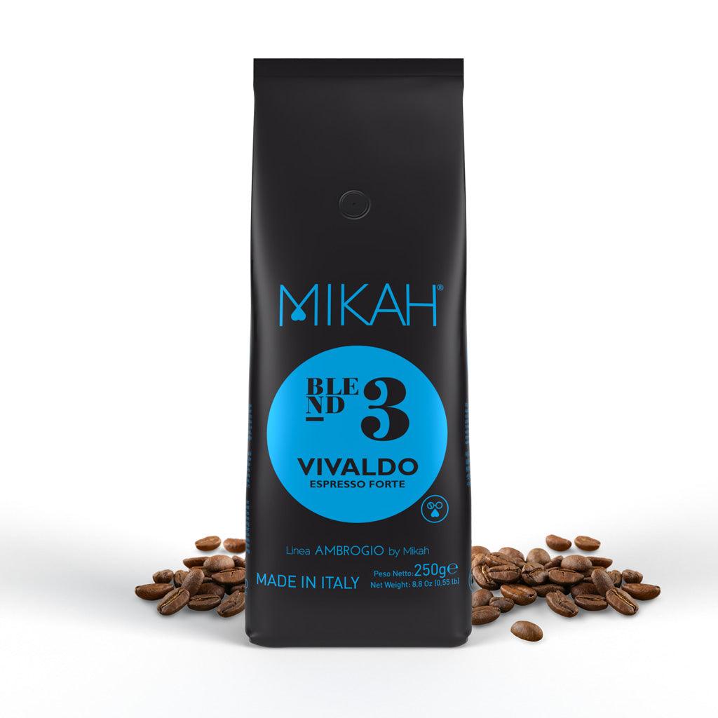 Caffè MIKAH - Vivaldo N.3 – 250gr Espresso Classico - 8 Confezioni - I migliori prodotti Made in Italy da Fiera di Monza Shop - Solo 32€! Acquista subito su Fiera di Monza Shop!
