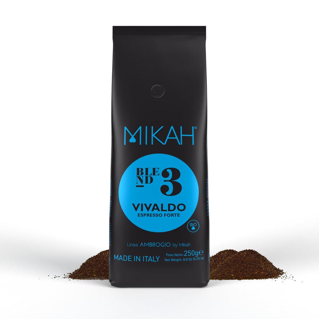 Caffè MIKAH - Vivaldo N.3 – 250gr Espresso Classico - 8 Confezioni - I migliori prodotti Made in Italy da Fiera di Monza Shop - Solo 32€! Acquista subito su Fiera di Monza Shop!